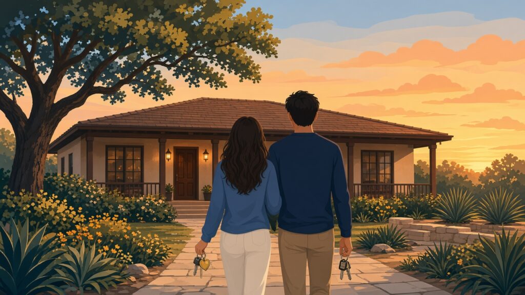 Illustration of first-time homebuyer programs in Texas